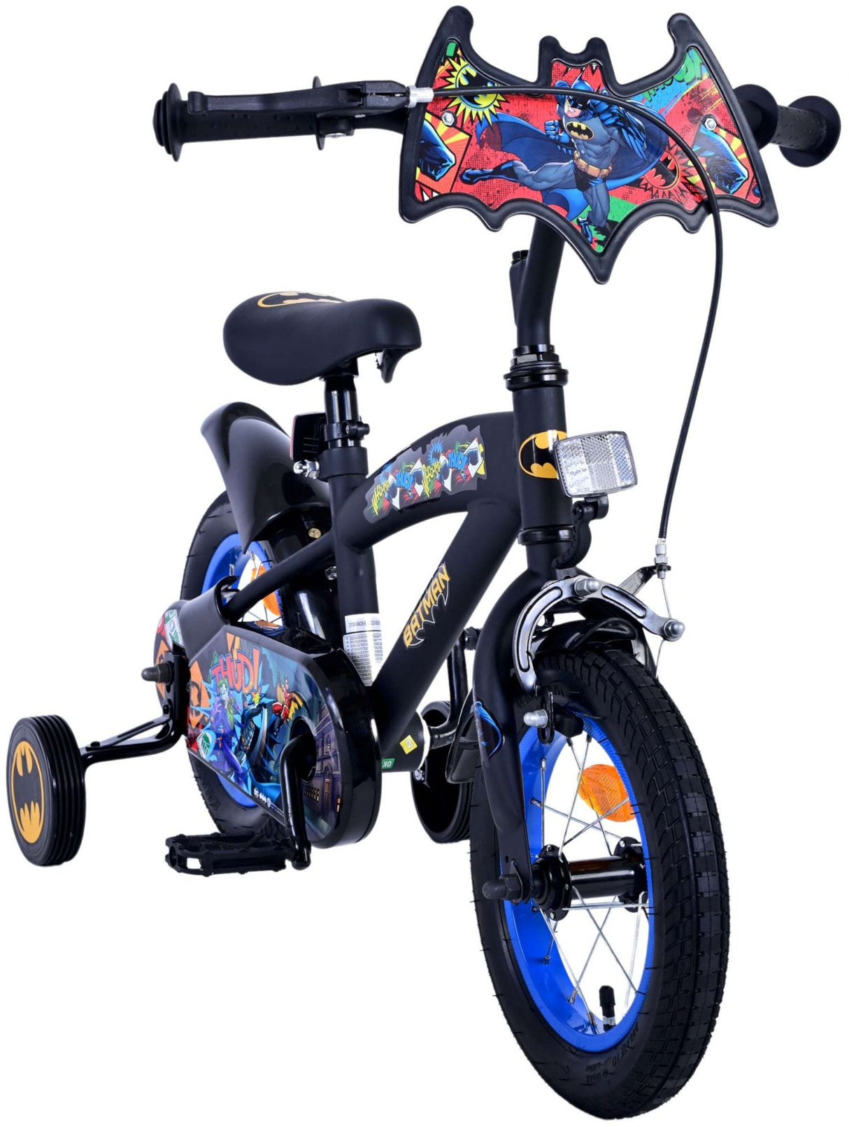 Batman kinderfiets - jongens - 12 inch - zwart