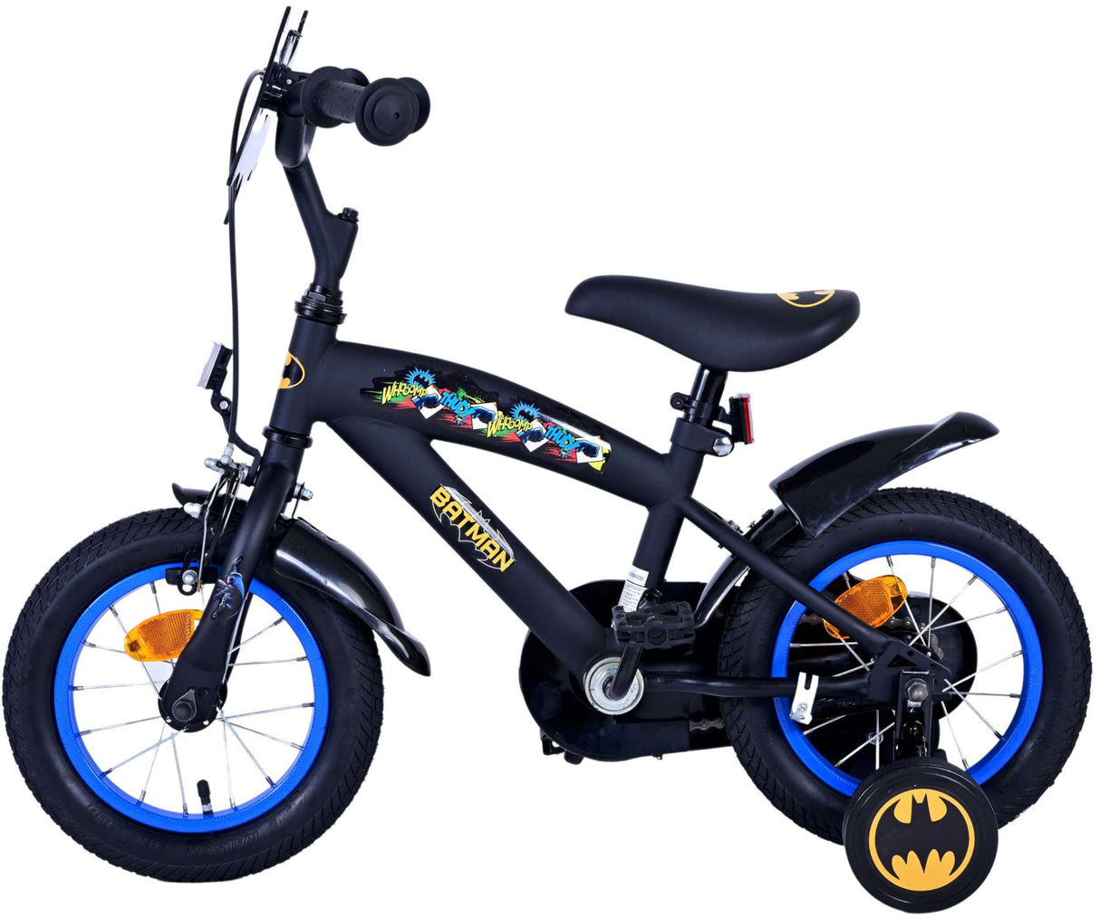 Batman kinderfiets - jongens - 12 inch - zwart