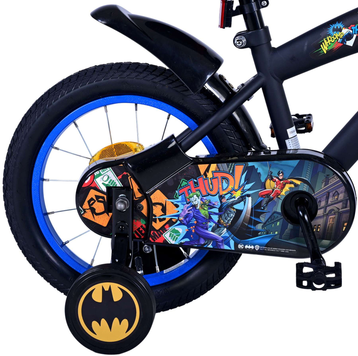 Batman Children's Bike - Boys - 14 Inch - Black