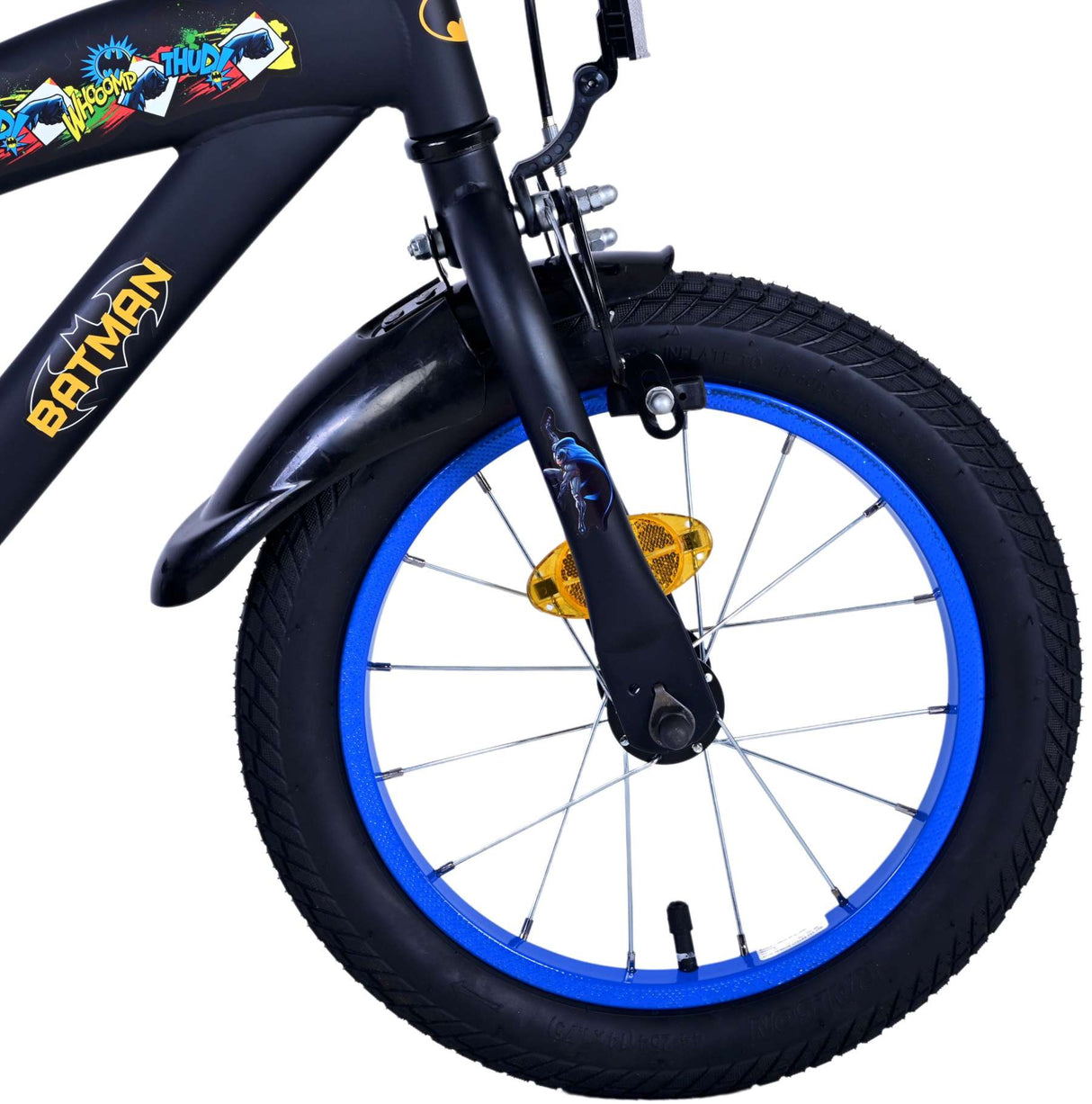 Batman Children's Bike - Boys - 14 Inch - Black