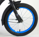 Batman kinderfahrrad - jungen - 16 zoll - schwarz