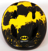 Korcsolya kerékpár sisak Batman Junigoud 52-56 cm fekete sárga
