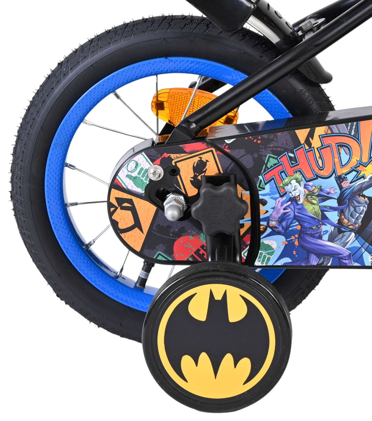 Batman kinderfiets - jongens - 12 inch - zwart