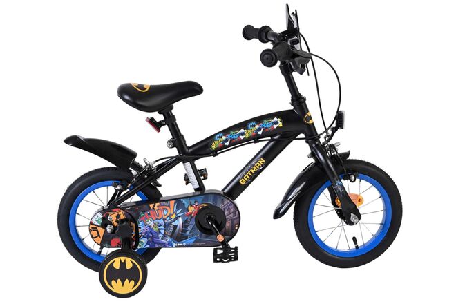 Batman children's bicycle - boys - 12 inch - black - two hand brakes