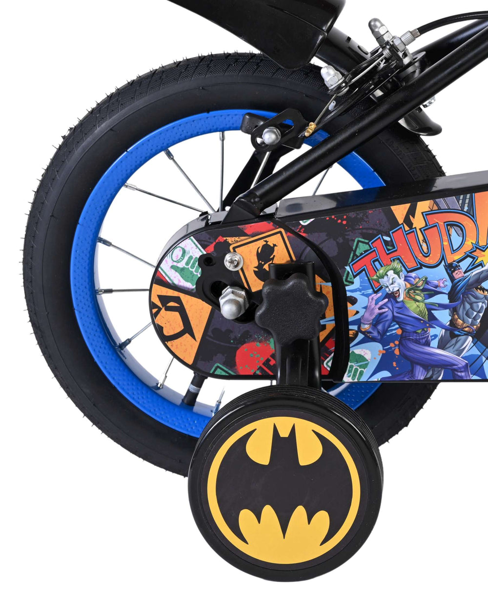 Batman children's bicycle - boys - 12 inch - black - two hand brakes