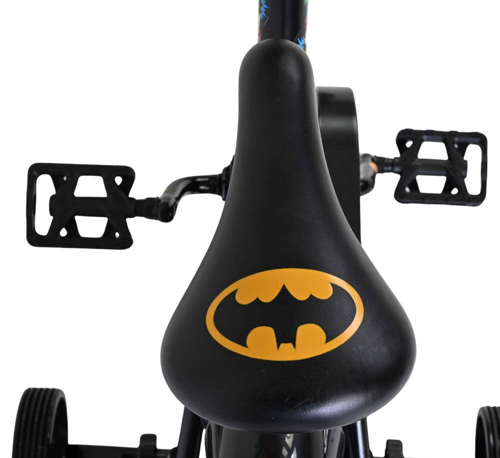 Batman children's bicycle - boys - 12 inch - black - two hand brakes