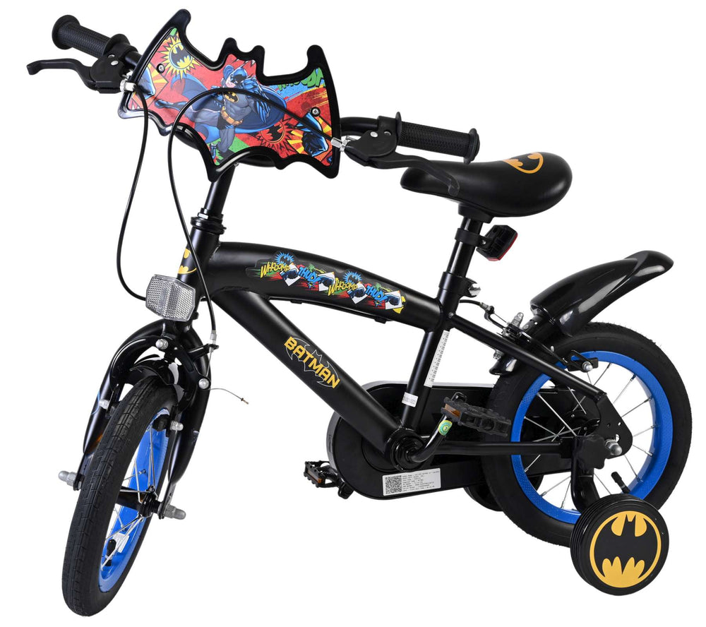 Batman children's bicycle - boys - 12 inch - black - two hand brakes