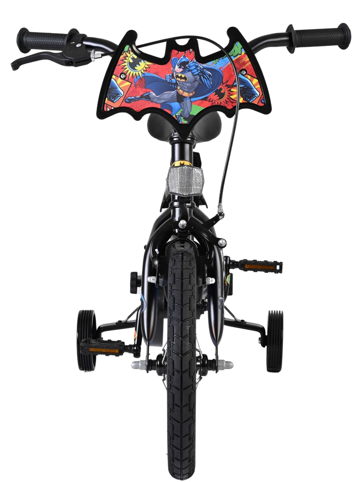 Batman kinderfahrrad - jungen - 14 zoll - schwarz