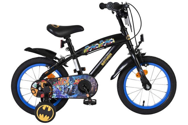 Batman children's bicycle - boys - 14 inch - black - two hand brakes