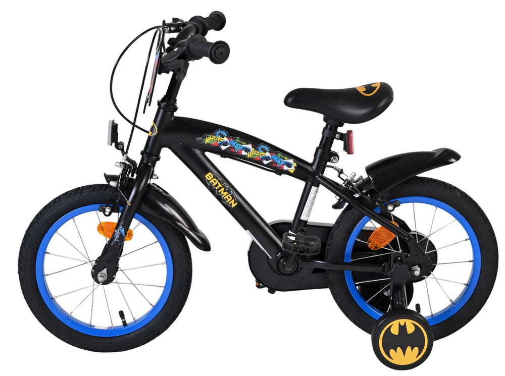 Batman children's bicycle - boys - 14 inch - black - two hand brakes