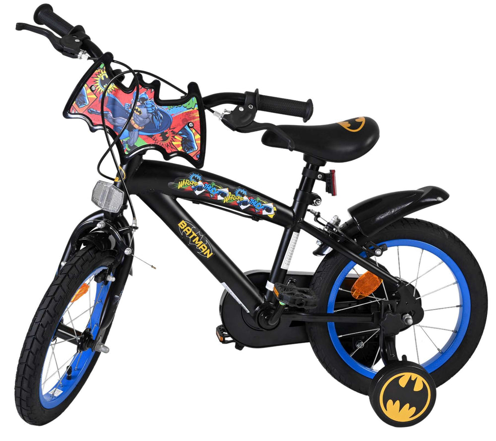 Batman children's bicycle - boys - 14 inch - black - two hand brakes