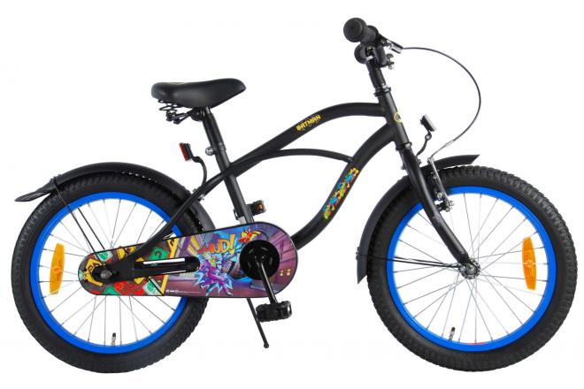 Batman Children's Bike - Drenge - 18 tommer - Sort