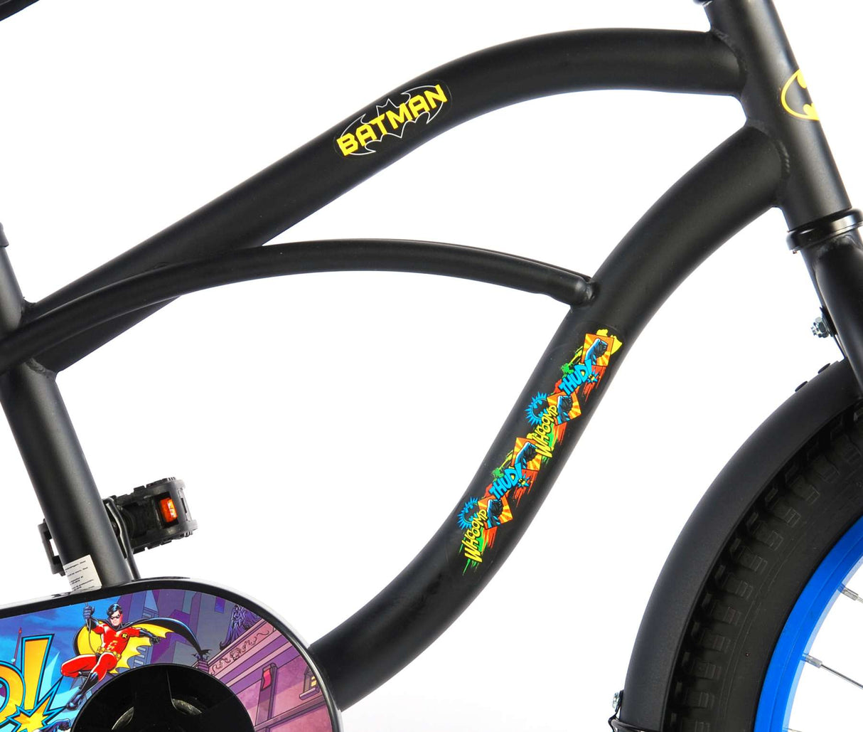 Batman Children's Bike - Drenge - 18 tommer - Sort