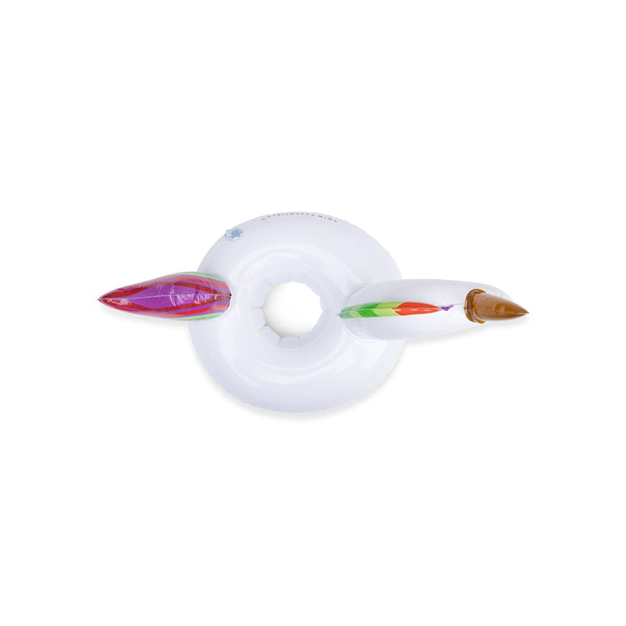 Dreamscape | white inflatable unicorn cup holder