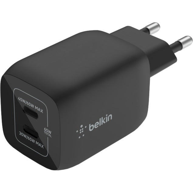 Belkin Boostcharge Pro 2-poort USB-C GaN-Wandlader mit P.