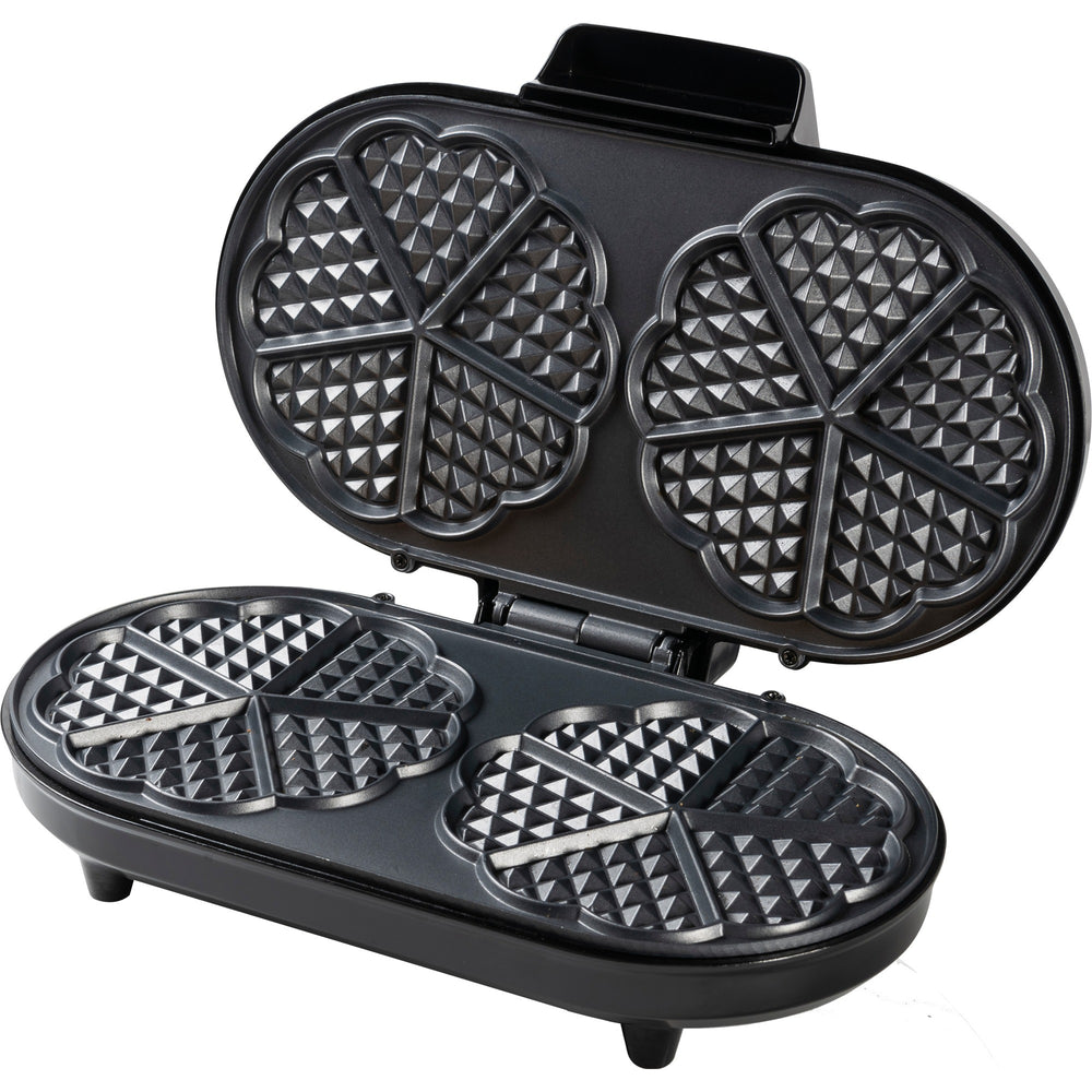 Bestron ADWM730S Double Waffle Maker para Hartvor clásico