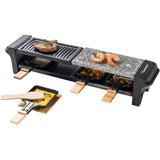 Bestron arg200bw raclette z naturalnym grillstone i grillpla