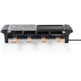 Bestron arg200bw raclette z naturalnym grillstone i grillpla