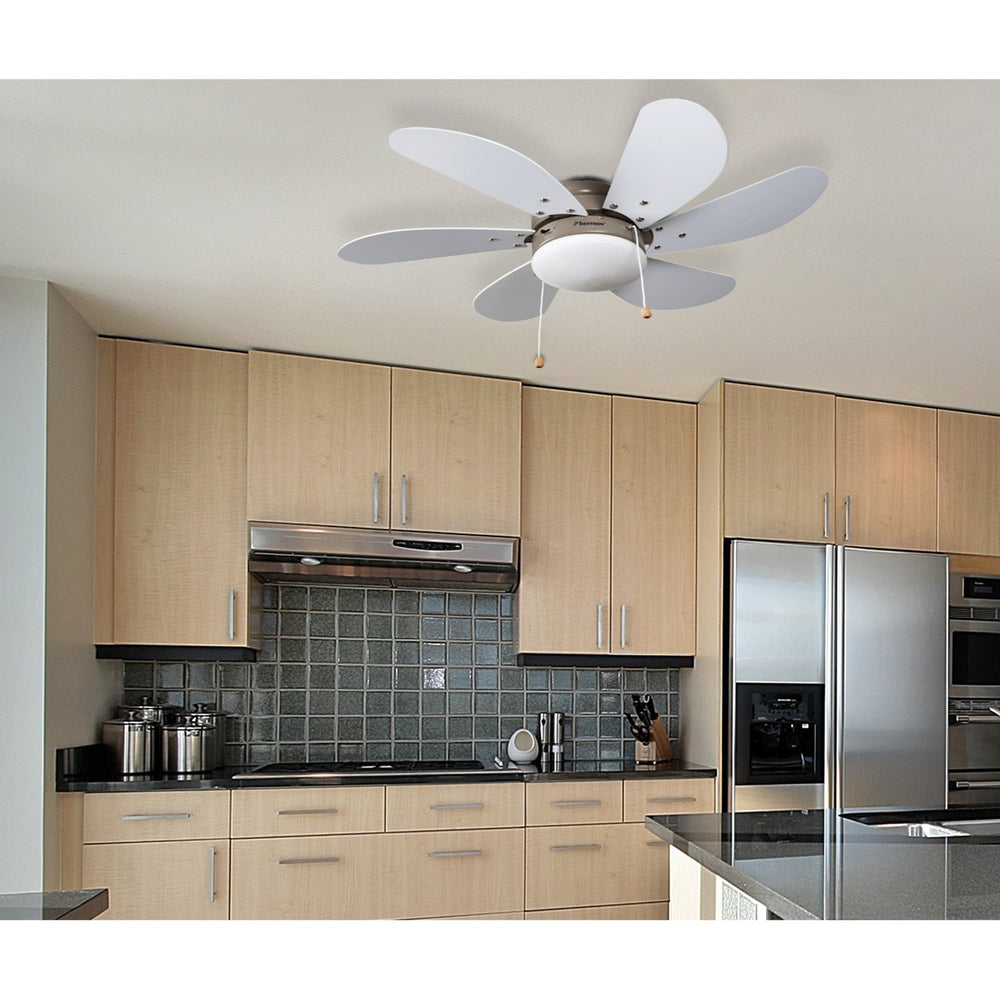 Bestron DC30T Deckenventilator mit Beleuchtung