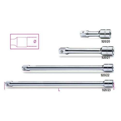 Beta verlengstuk 1 2 -255mm 920 22