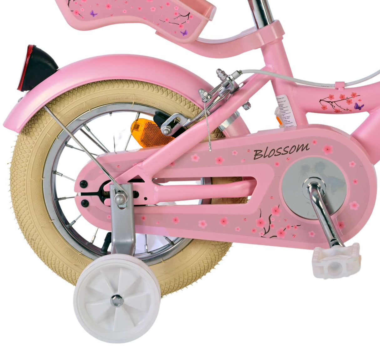 Bicicletta per bambini Blossom Vlatar - Girls - 12 pollici - Pink - Freni a due mani