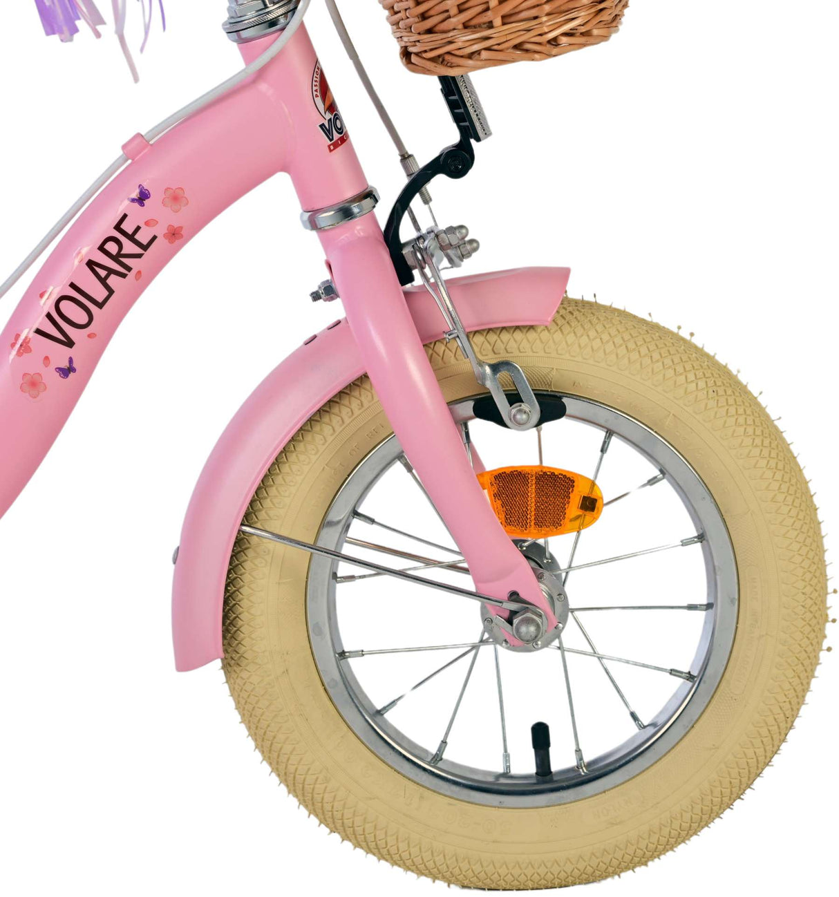 Bicicletta per bambini Blossom Vlatar - Girls - 12 pollici - Pink - Freni a due mani