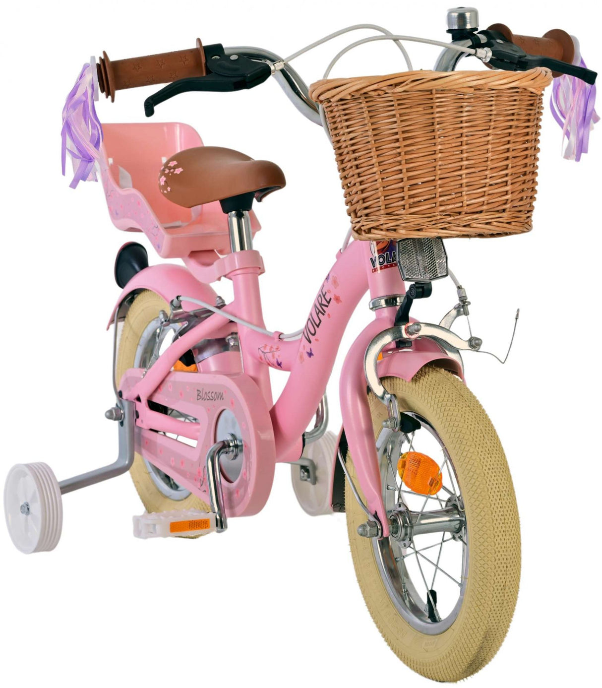 Bicicletta per bambini Blossom Vlatar - Girls - 12 pollici - Pink - Freni a due mani