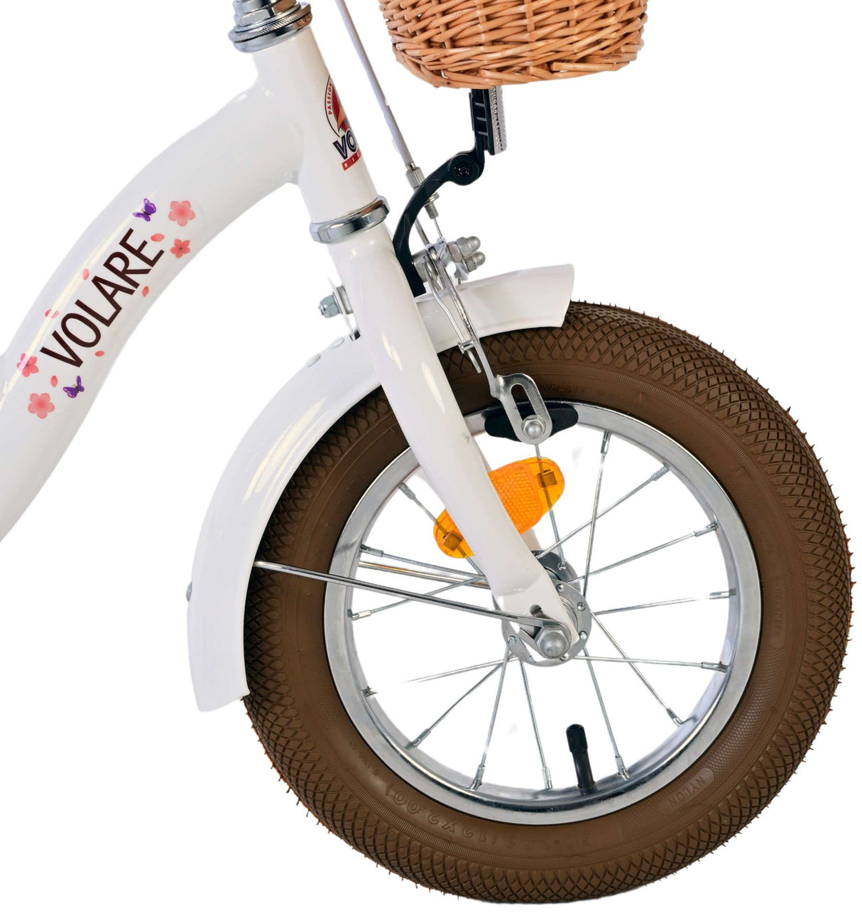 Volare Blossom Children's bike - Girls - 12 inch - White