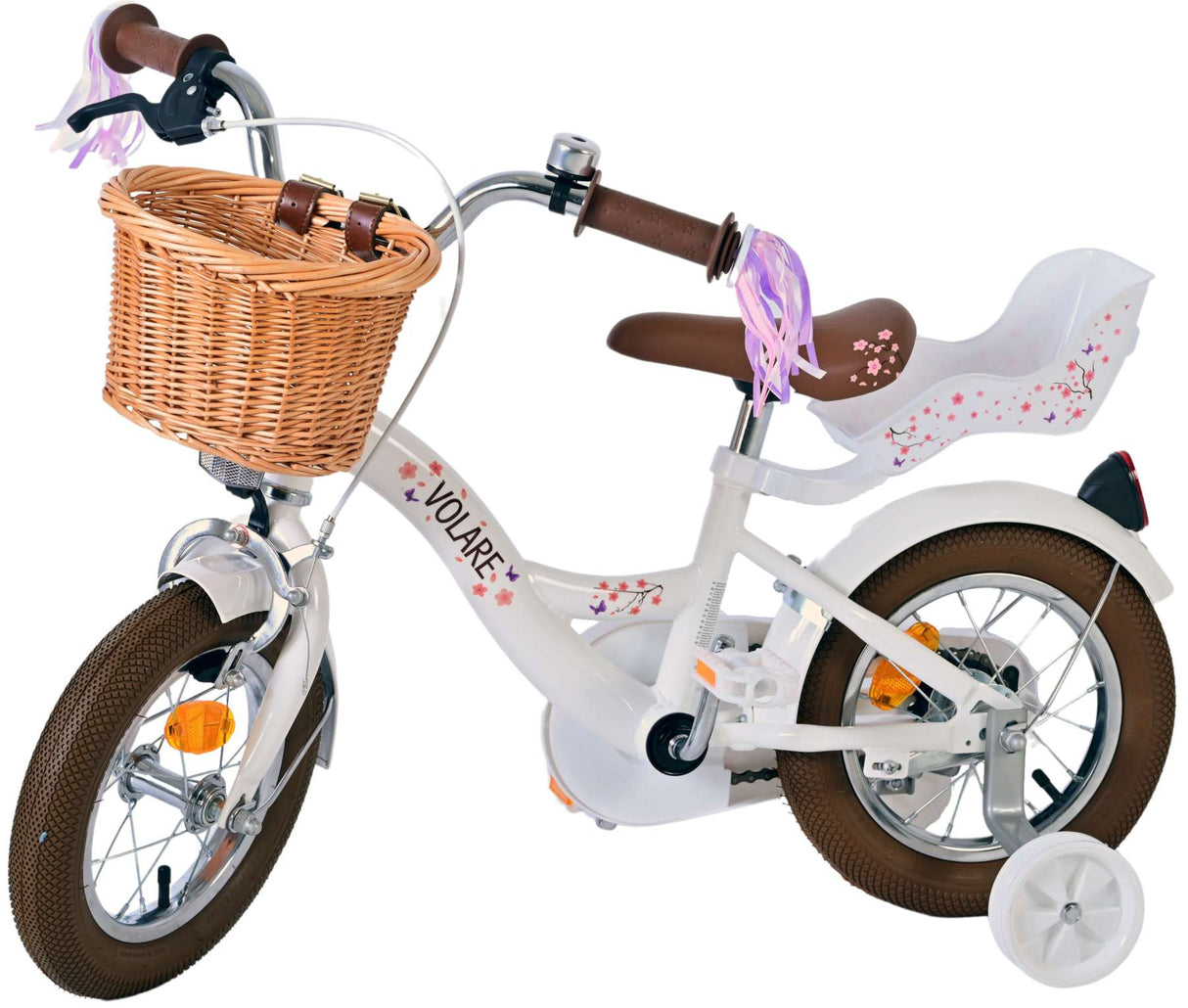 Volare Blossom Children's bike - Girls - 12 inch - White