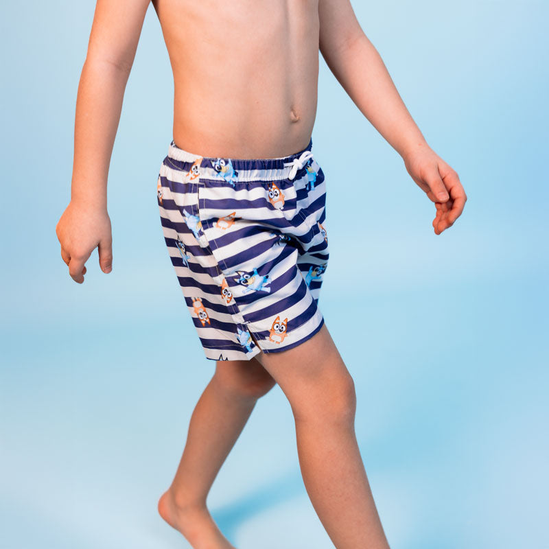Azul | Blanco Blanco UV Tunks Trunks Boys