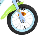 Bluey kinderfiets 12 inch - lichtblauw - twee handremmen