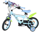 Bluey kinderfiets 12 inch - lichtblauw - twee handremmen