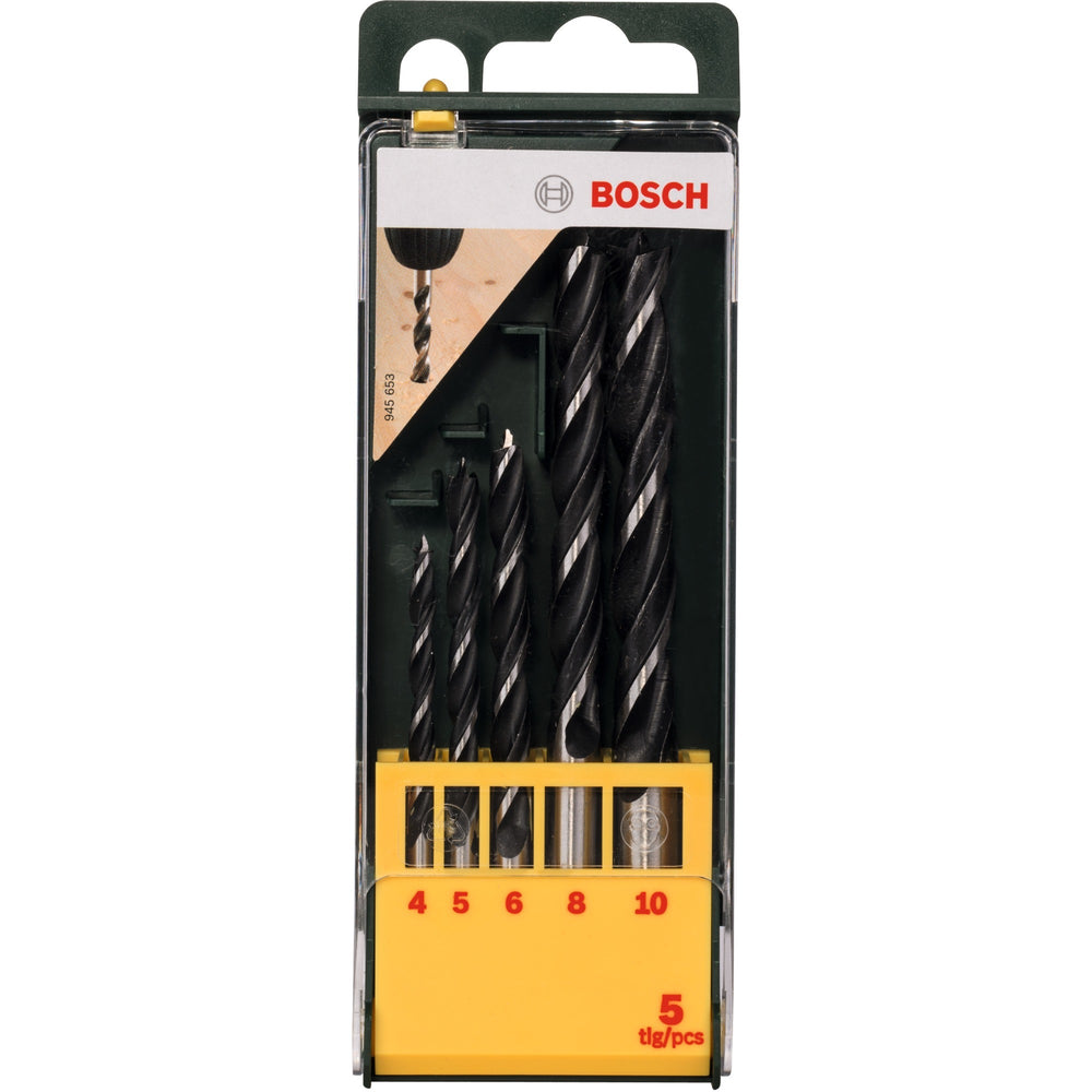 Bosch 5--Deel Holz Drill Set