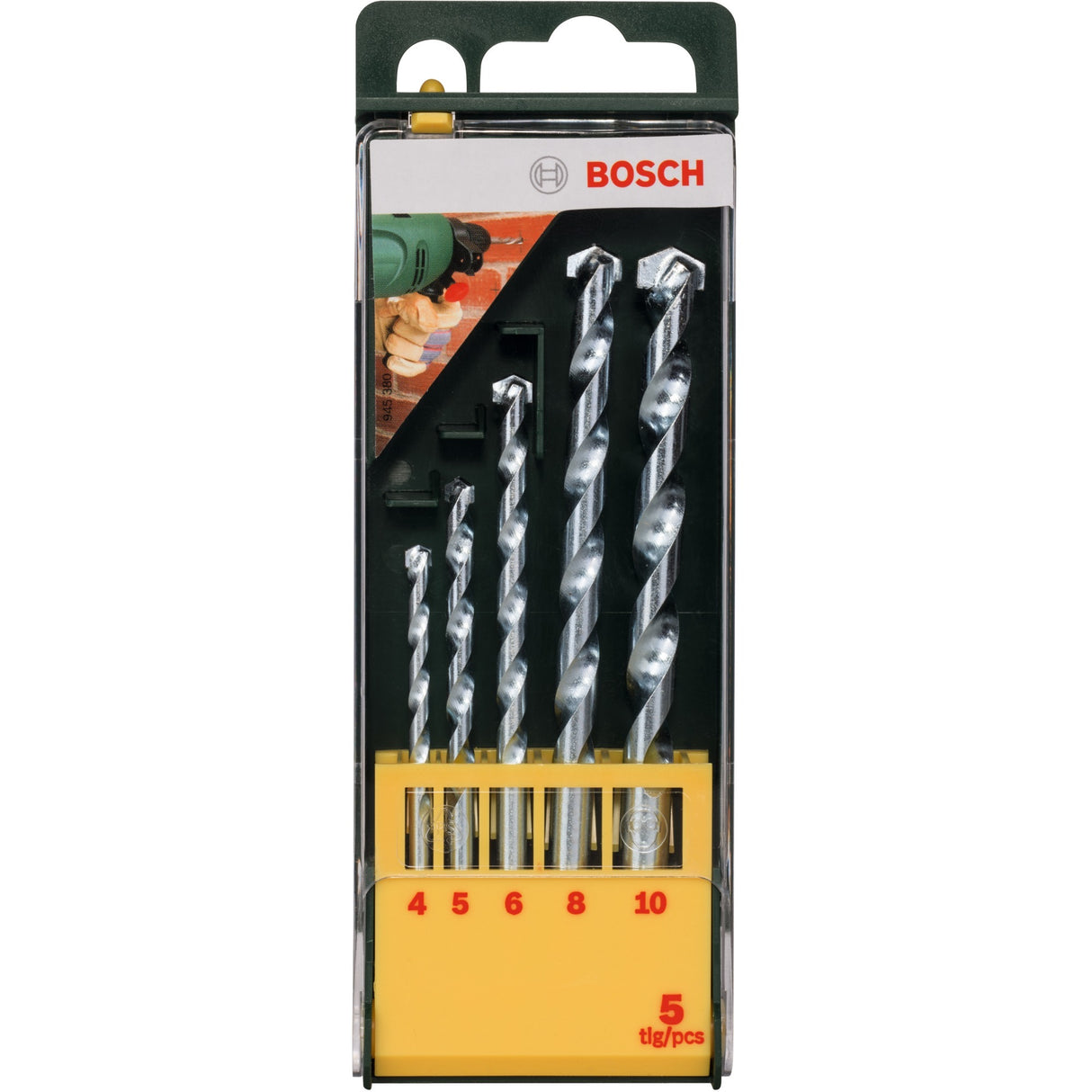 Set di trapani in pietra a 5 pezzi Bosch