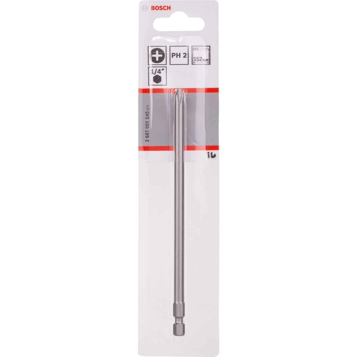 Bosch Bit extra a vite dura, ph2, 152 mm