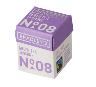 Bradley's piramini green tea jasmine no.8 (30 stuks)