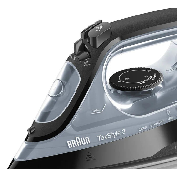 Braun TexStyle 3 steam iron SI 3055 black