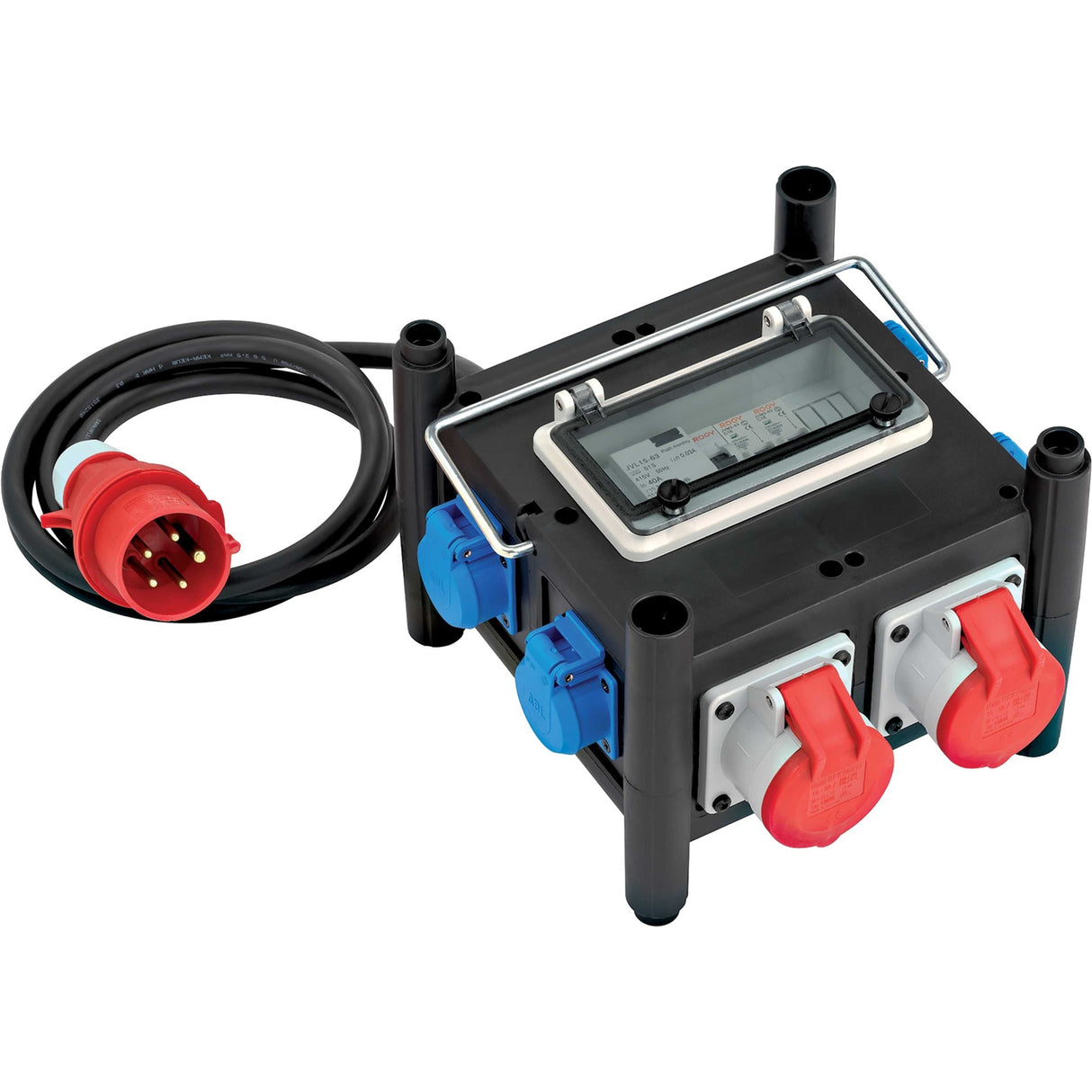 Brennenstuhl Compact Guma prąd prąd dystrybutor BSV 3 Fi 16 2 IP4