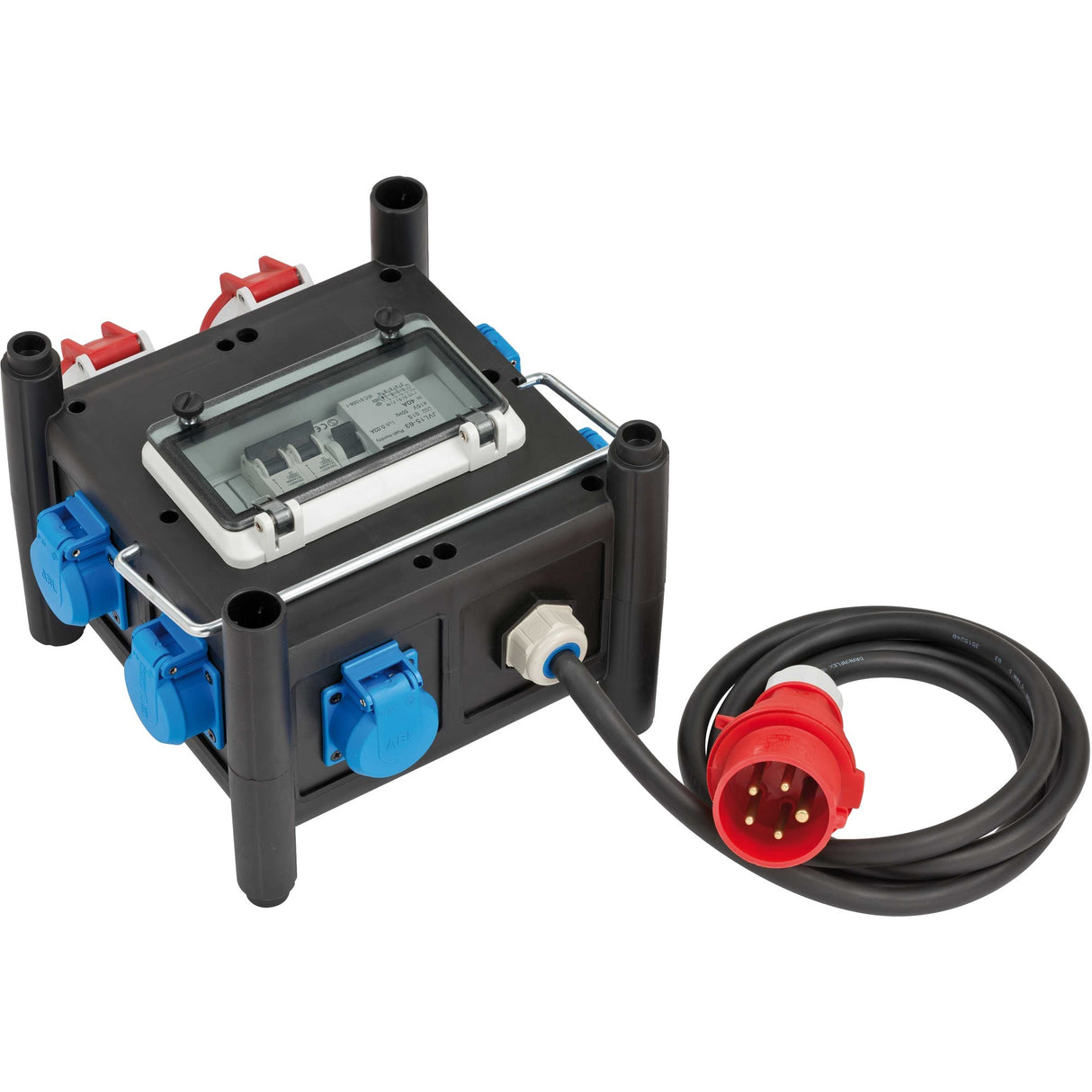 Brennenstuhl Compact Guma prąd prąd dystrybutor BSV 3 Fi 16 2 IP4