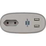 Brennenstuhl Estilo Prese per banca con funzione di ricarica USB