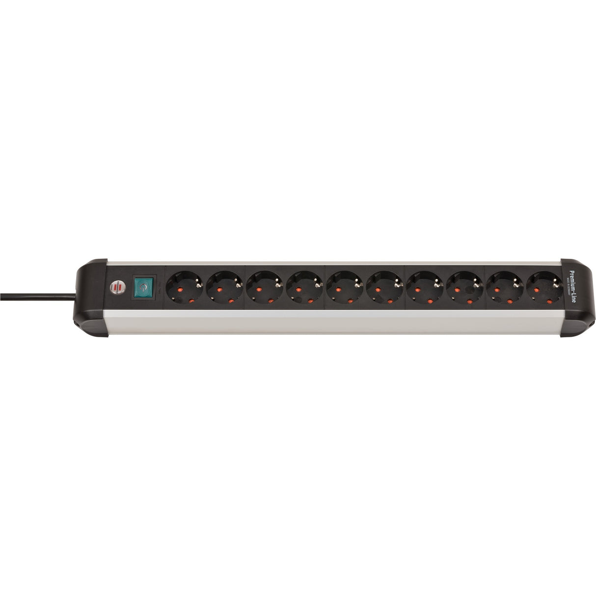 Brennenstuhl Premium-alu-Line socket 10-fold