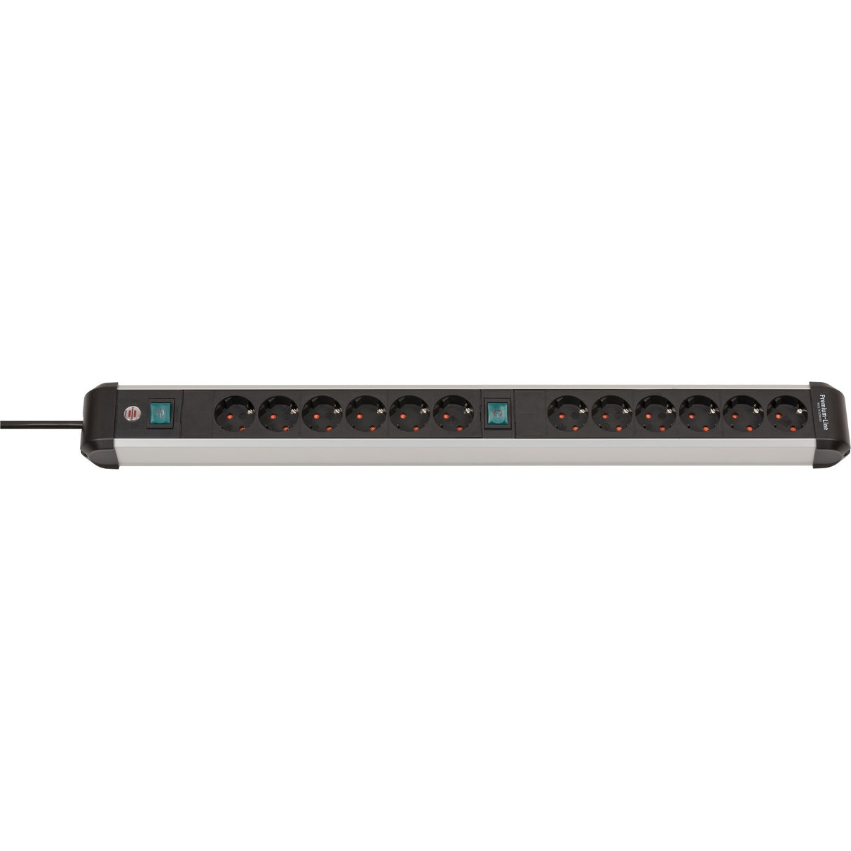 Brennenstuhl Premium-Alu-Line Socket 12-gang