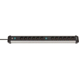 Brennenstuhl Premium-Alu-Line Socket 12-gang