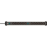Brennenstuhl Premium-Alu-Line Socket 12-gang