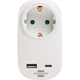 Brennenstuhl Adapter z dostawą USB C dla Snel