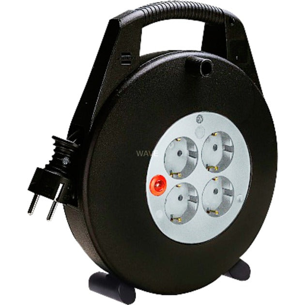 Brennenstuhl Vario Line Cable Reel 15 metrů, 4x uzemněný