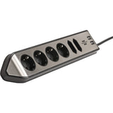 Brennenstuhl Estilo Corner Stop Contact 4 Time