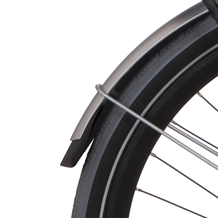 Cortina mudguard rear 28 urban bright alumina matt