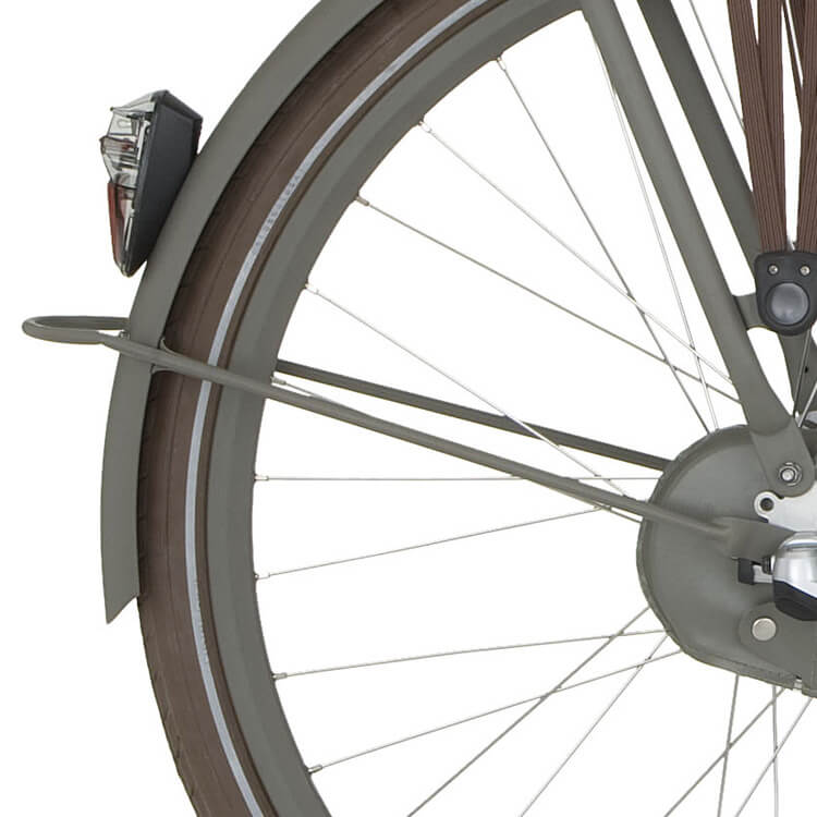 Cortina rear mudguard rod 28 u4 quarz gray matt