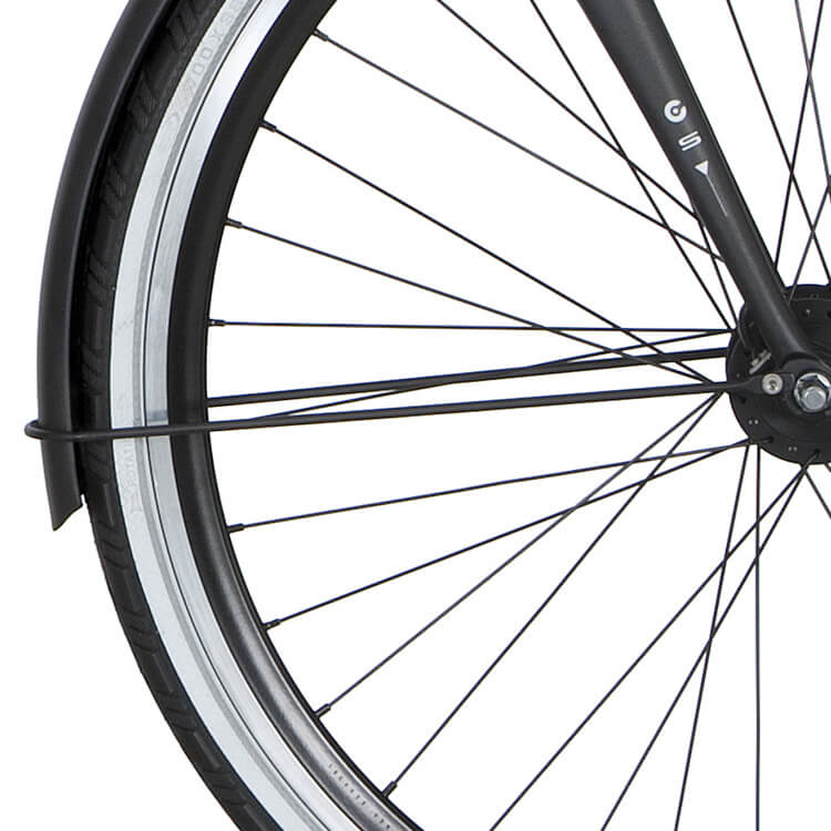 Cortina fender rod for 28 Speed Black Graphite Matt